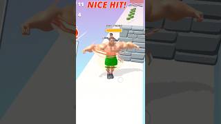 man rush muscle game gameplay gaming shorts trending [upl. by Ititrefen]