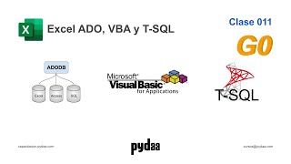 G0 Excel ADO VBA y TSQL  Clase 011 Caso práctico 1 [upl. by Oiramat]