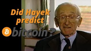 Did Hayek predict bitcoin [upl. by Ennairrac]