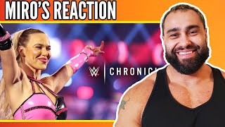 Miro reacts to Lanas WWE Chronicle and Survivor Series match [upl. by Letti188]