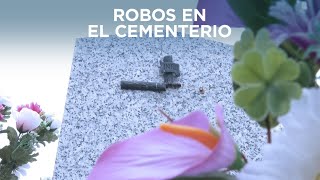 Roban crucifijos en más de 50 tumbas del cementerio de Los Santos de la Humosa [upl. by Iaras803]