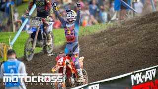 Pro Motocross 450 Class Highlights  Unadilla National 2024 [upl. by Eahsan]