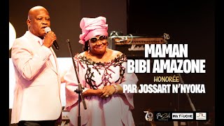 Maman Amazone honorée par Jossart NYOKA LONGO Live 70 ans JNL [upl. by Herwin]