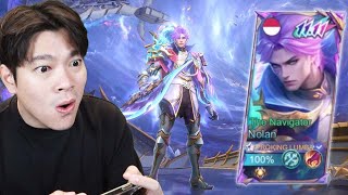 Review Skin 1111 Nolan  Mobile Legends [upl. by Ominorej]