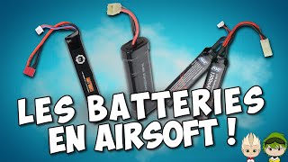 COMMENT CHOISIR LA MEILLEURE BATTERIE EN AIRSOFT [upl. by Nnylsoj747]