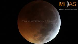 Impact on the Moon during the Jan21 lunar eclipse [upl. by Cele319]