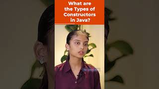 What are the Types of Constructors in Java  Java Placement Question  shorts kiransir [upl. by Obie]