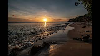 🌊 Calme bruit des vagues sur une belle plage  Musique relaxante de la nature pour se détendre 🌊 [upl. by Airres]