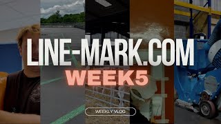 LineMarkcom  Week 5  Line Marking  Line Striping [upl. by Tiras410]