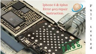 iphone6 401340144005 repair by ipbox full instruction [upl. by Alley798]