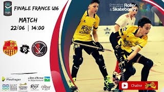 RinkHockey  Finales U16  HC Linas Montlhéry 35 La Vendéenne [upl. by Llyrrad]