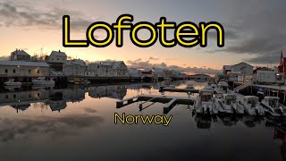 Lofoten Norway Lofoten Islands in winter Drone video from Norway Travelboystory [upl. by Nonah597]