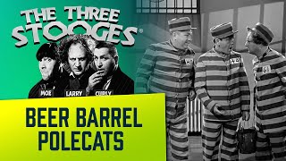 The THREE STOOGES Full Episodes  Ep 88  Beer Barrell Polecats [upl. by Aimerej]