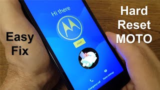 How to Hard Reset Motorola  Keep it Easy [upl. by Volnak]