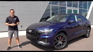 Is the new 2019 Audi Q8 a VALUE priced Lamborghini Urus [upl. by Neelyaj884]