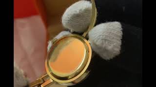 Tory Burch Reva Bangle watch how to replace top ring Full view [upl. by Mendes]