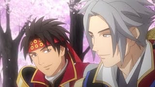 真田兄弟の勇士描く アニメ「戦国無双」90秒PV Samurai Warriors Japanese Anime [upl. by Ilarin]