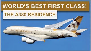 Flying in Etihad’s 3 ROOM FIRST CLASS Apartment [upl. by Emirac]