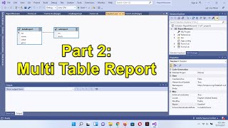 Multi Table Crystal Reports VBNET [upl. by Arlene]