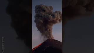 Huge Volcanic Eruption Caught On Camera 🌋 [upl. by Laehcim]