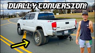 I BUILT A DUALLY TACOMA AND THIS HAPPENED… [upl. by Zaslow417]