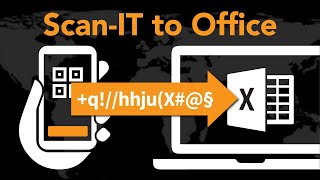 Mobile Datenerfassungs und BarcodescannerLösung – ScanIT to Office [upl. by Aitas]