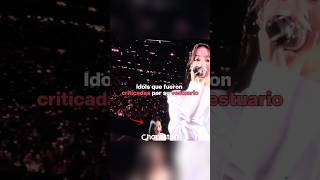 Idols que fueron criticadas por su vestuario kpop bts blackpink twice viralvideo straykids [upl. by Rapp936]