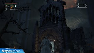 Bloodborne  Bloodstarved Beast Location and Boss Fight Bloodstarved Beast Trophy Guide [upl. by Eornom]