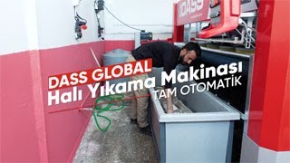 Full Otomatik Halı Yıkama Makinesi  DASS GLOBAL [upl. by Wakerly]