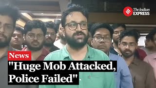 What Protesting RG Kar Doctors Said About Mob Attack At RG Kar Hospital [upl. by Holton]