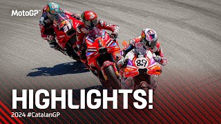 MotoGP™ Race Highlights 💪  2024 CatalanGP [upl. by Alicsirp710]