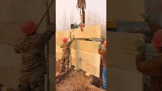 The process of installing prefabricated fences [upl. by Larrad]