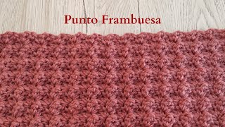 Punto Frambuesa a Crochet [upl. by Eulau]