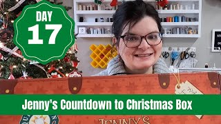 DAY 17 Jennys Countdown to Christmas Box 2022  MSQC [upl. by Magdau]