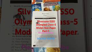 Silverzone ISSO Olympiad Class5 Model Test Paper with answers Part1 Subscribe for Part2 exams [upl. by Martella]