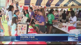 Iolani Fair offers food fun and flavored malasadas [upl. by Wolbrom]