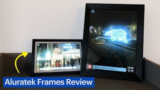 Aluratek Digital Photo Frames Review [upl. by Tannenwald]