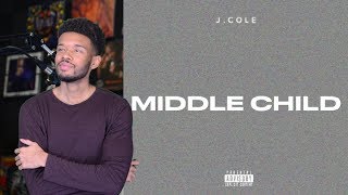 J Cole  MIDDLE CHILD REACTIONREVIEW [upl. by Thatcher]