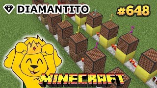 🇪🇸Minecraft 💎 DIAMANTITO tutorial bloque musical [upl. by Ioved]