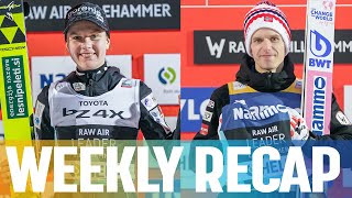 Weekly Recap 12  Klinec Granerud top Raw Air standings ahead of Vikersund  FIS Ski Jumping [upl. by Purcell]