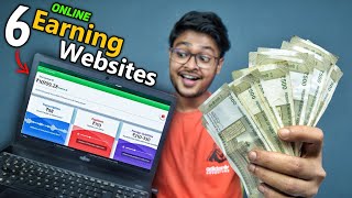 Best 6 Online Earning Websites That Pay You Real Money Without Investment [upl. by Alyakcm215]