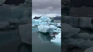 Jokulsarlon Glacier Glacial Lake Iceland youtubeshorts foryou viral travel trending vlog [upl. by Aline]