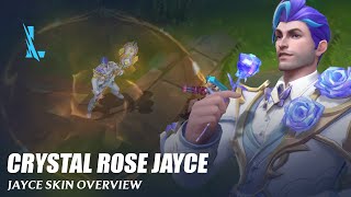 Crystal Rose Jayce  Wild Rift [upl. by Alcot]