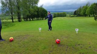 Haigh Hall Footgolf Hole 1 [upl. by Erdnuaed]