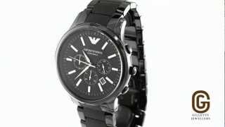 Armani Ceramic Chronograph Mens watch  AR1451 [upl. by Urdna]