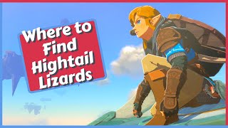 Where to Find Hightail Lizards in Zelda Tears of the Kingdom [upl. by Abigail]