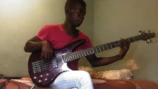 Narshmusic Winky D chitekete bass cover [upl. by Rabka]