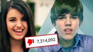 Top 10 Most Disliked Videos On YouTube [upl. by Laurita51]