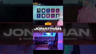 JONATHAN😱HACKED CRATE OPENING  jonathan luckiestcrateopening bgmi shorts [upl. by Ellehcim]