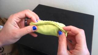 HOW TO FOLD  ROLL UNDERWEAR QUICK AN EASY [upl. by Lightman552]